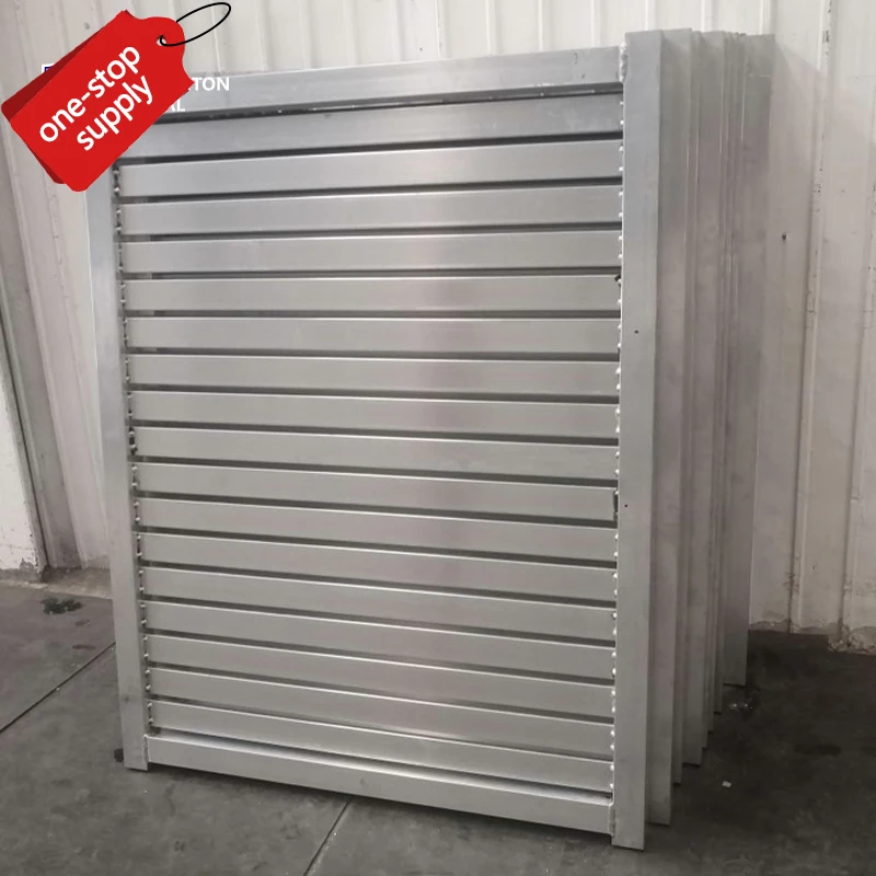 6ft black modern decorative metal garden fence privacy horizontal aluminum fence panels