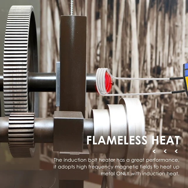 1000W portable induction heater induction heating machine for metal heat treatment with good quality