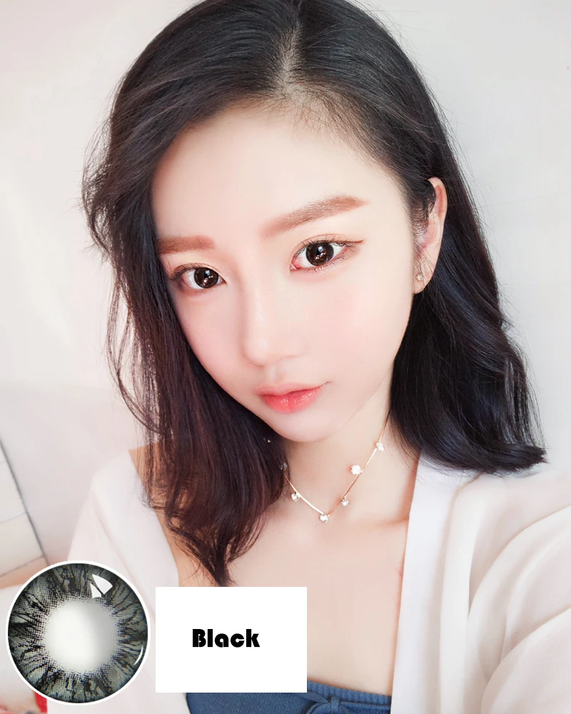 
RainColored Contact Lens Soft Quality Yearly Circle Eye Contact Lens 