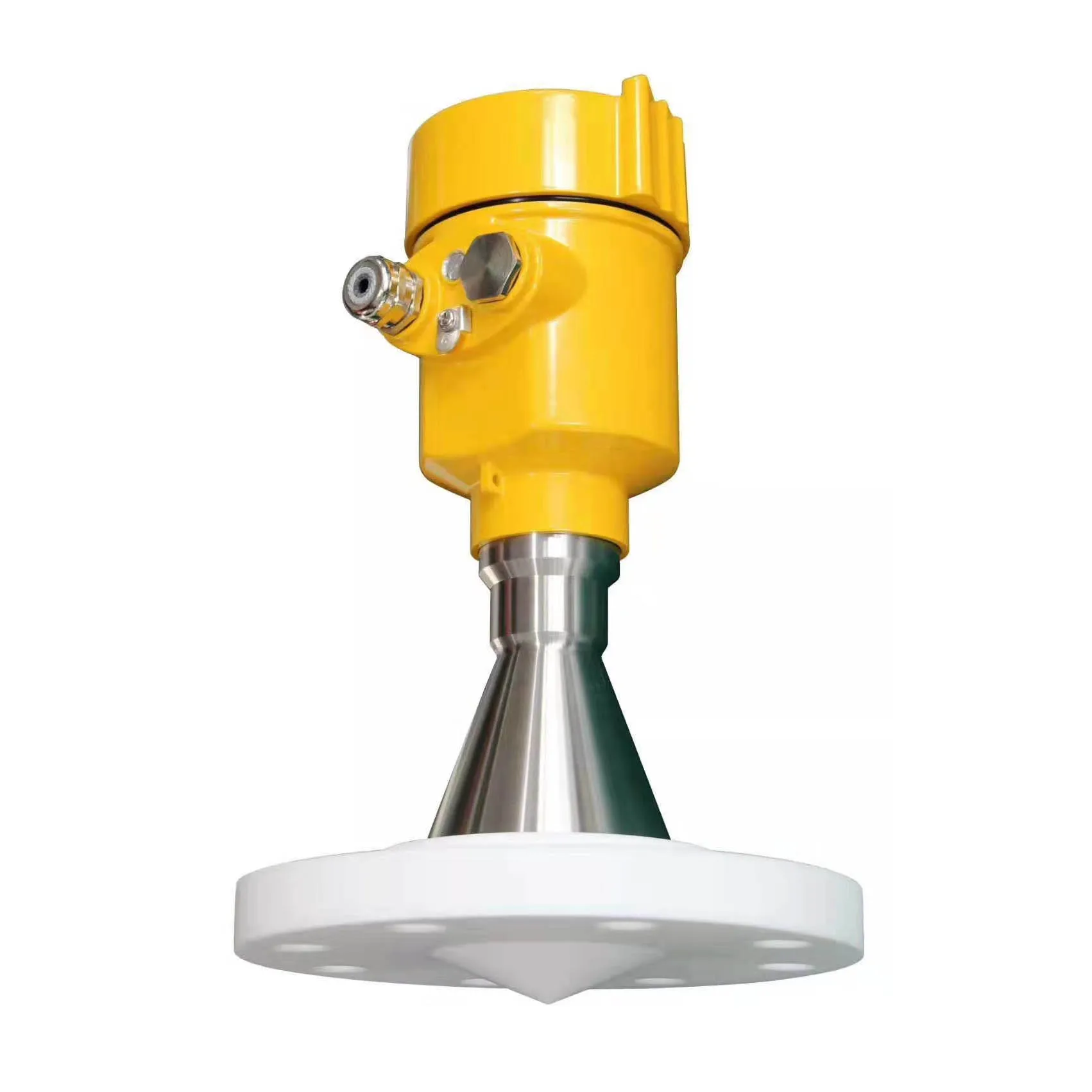 
4-20mA liquid level transducer radar level transmitter 26G HZ radar level sensor water river monitor 