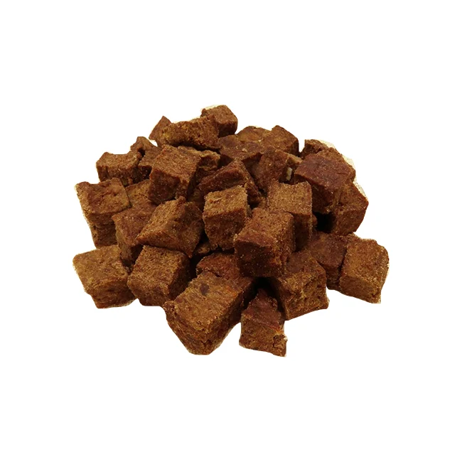 Dried natural treat dog chew horse meat cube from Japan on sale