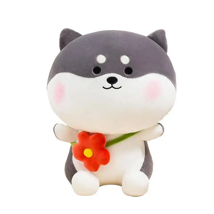 23cm Hot sale Shiba Inu Cat Plush Toys Doll Pillow Prize Claw Doll Ragdoll Sleep Pillow Baby Toys