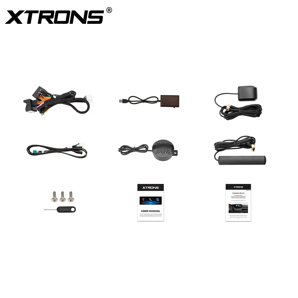 XTRONS 12.3 Inch Android 13 64GB Car Audio For Mercedes Benz E A207 C207 Android Car Radio 4G LTE Carplay Android Auto Radio