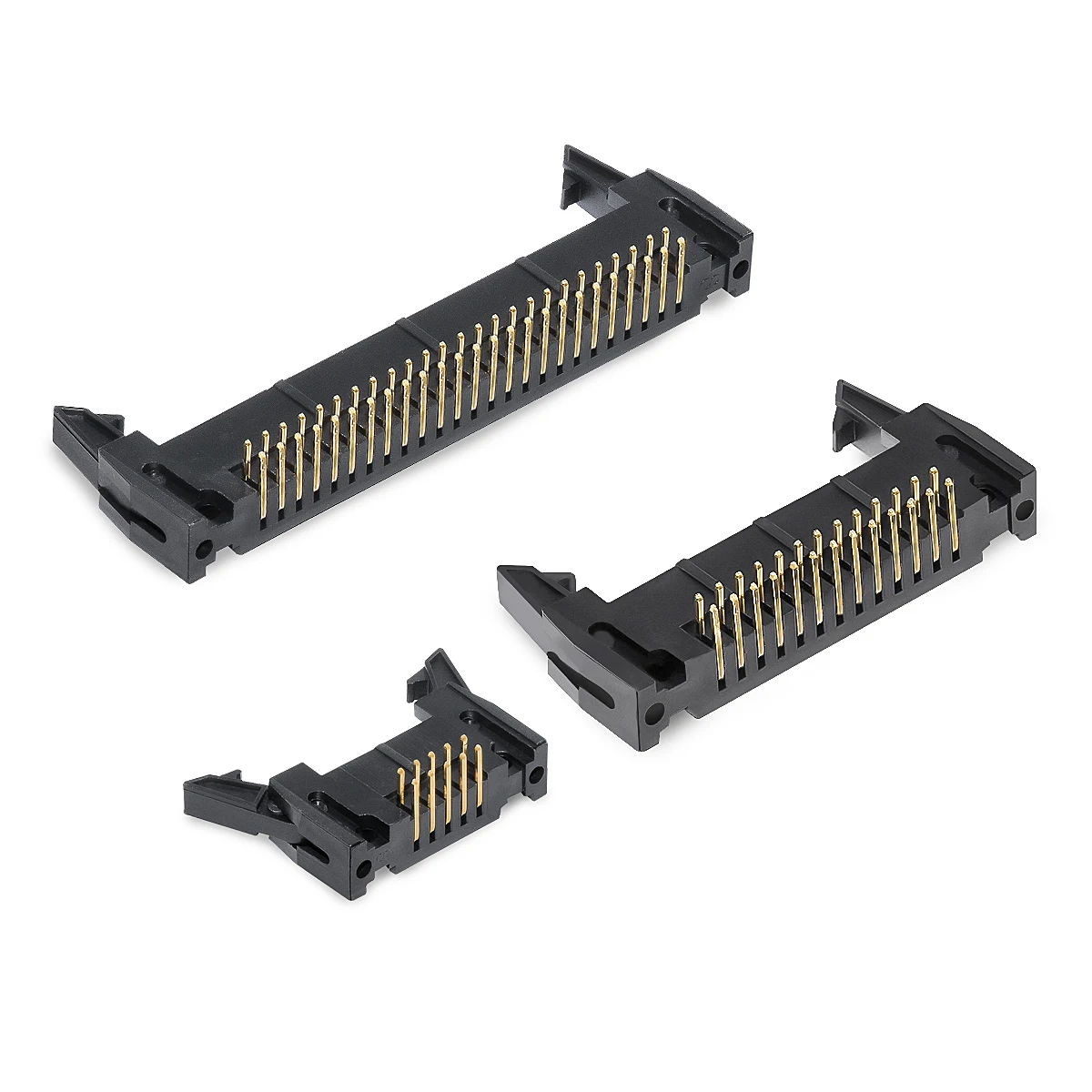 254mm 2.54mm Pitch 12 Pin 2x6P Straight Male Shrouded Box Header IDC Connector