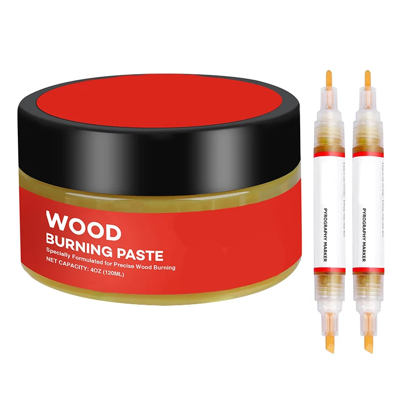 4 унции древесная горящая паста для дерева холста джинсовой ткани кожи и многое другое