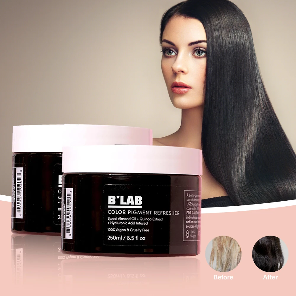 Private Label Hair Care for Color Cream Vegan & Cruelty Free Hair Color Pigment for Hair Color Semi Permanent Treatment