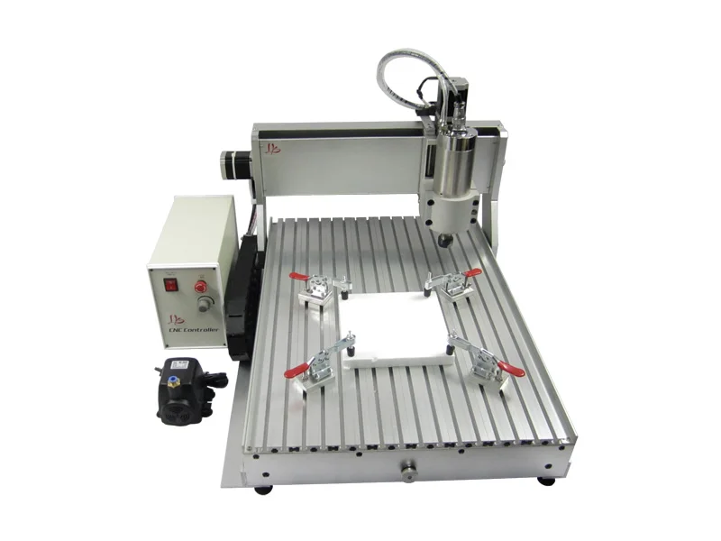  220/110 В LY CNC6090Z-VFD1.5KW 3 4 оси гравировальный станок собран и тщательно проверен маршрутизатор