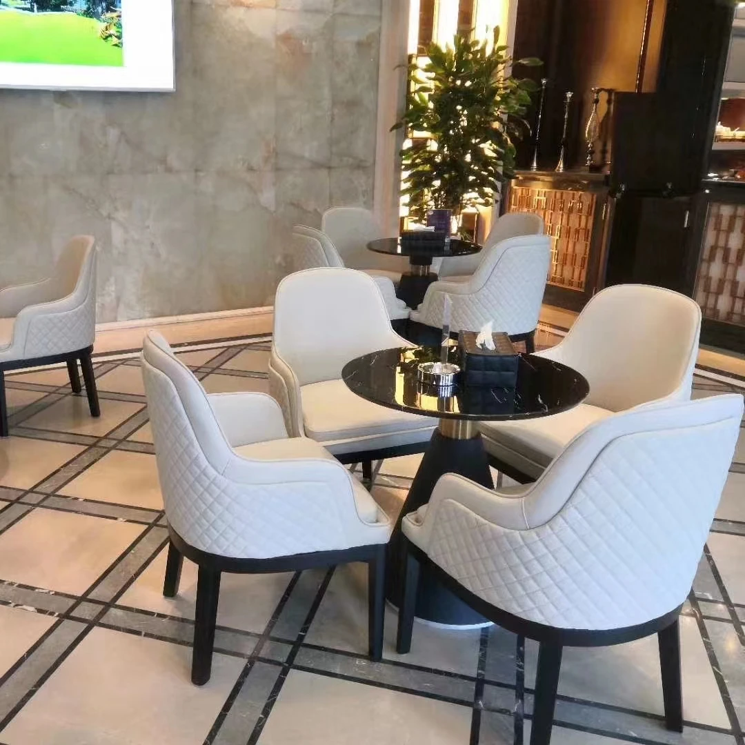 Другие круглые обеденные столы для ресторанов и отелей мраморные