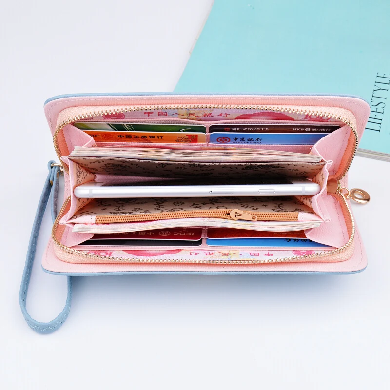 Wholesale ladies wallets holder fashion wallets for women leather wallets bag