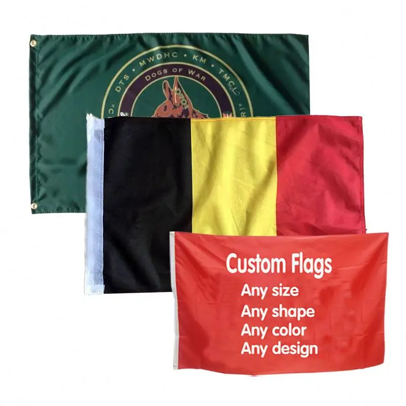 Custom Printed Quality Promotional Custom Custom Decorations flags Embroidered Mexican Flag