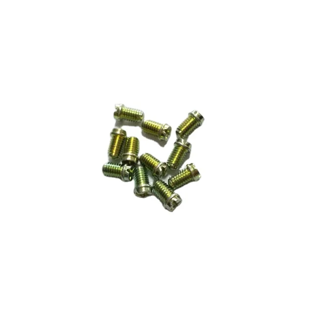 Steel / Brass thread head screws for switch and sockets assembling size bolts nuts screws