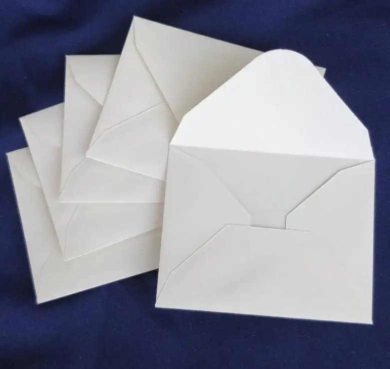 Custom your own logo beautiful small paper envelope business envelope