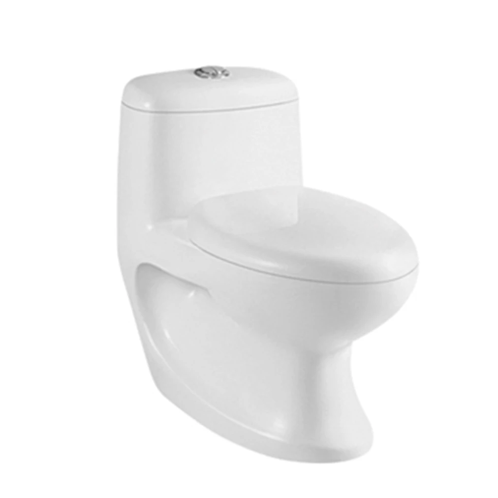 Cheap lower price one piece wc ptrap toilet