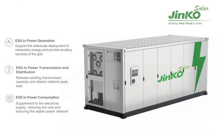 High Quality JINKO 3.44MWh 1228V Energy Storage System Solar Power Station Liquid Cooling LiFePO4 Solar Storage Container BESS