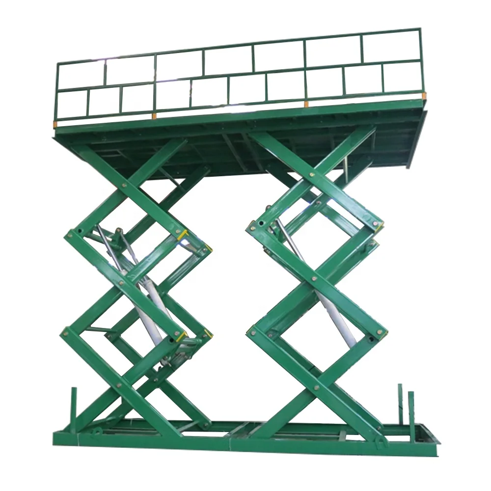 Dual scissor car park lift