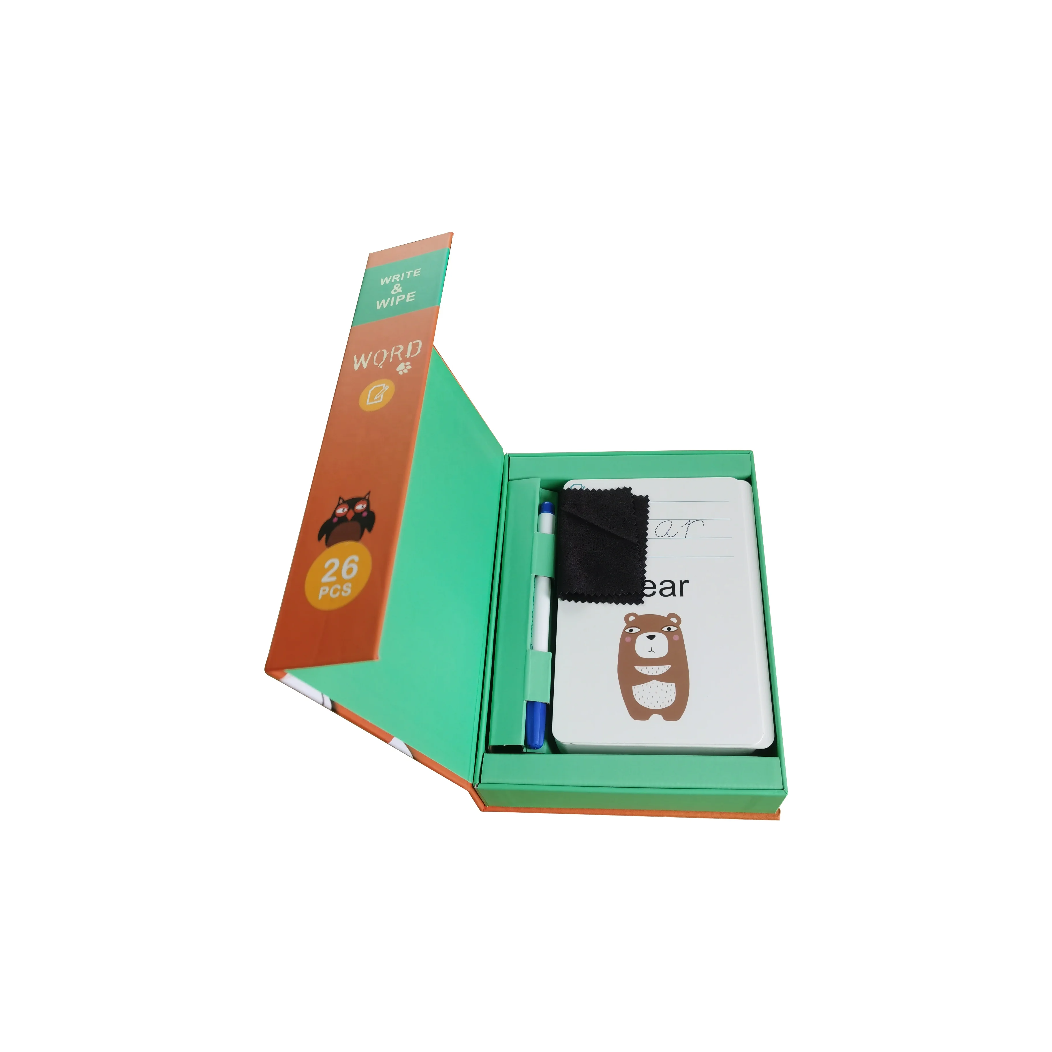 kids write and wipe activity cards