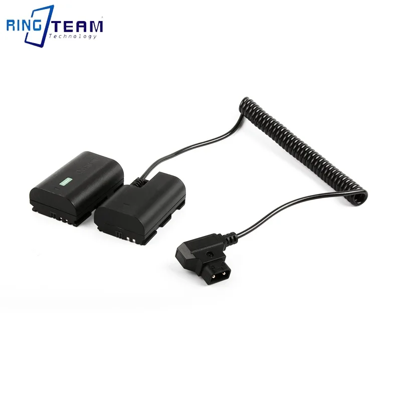 Адаптер-муфта постоянного тока адаптер-манекен аксессуар для аккумулятора D-Tap к LP-E6 адаптер-муфта полностью декодированный фиктивный батареи