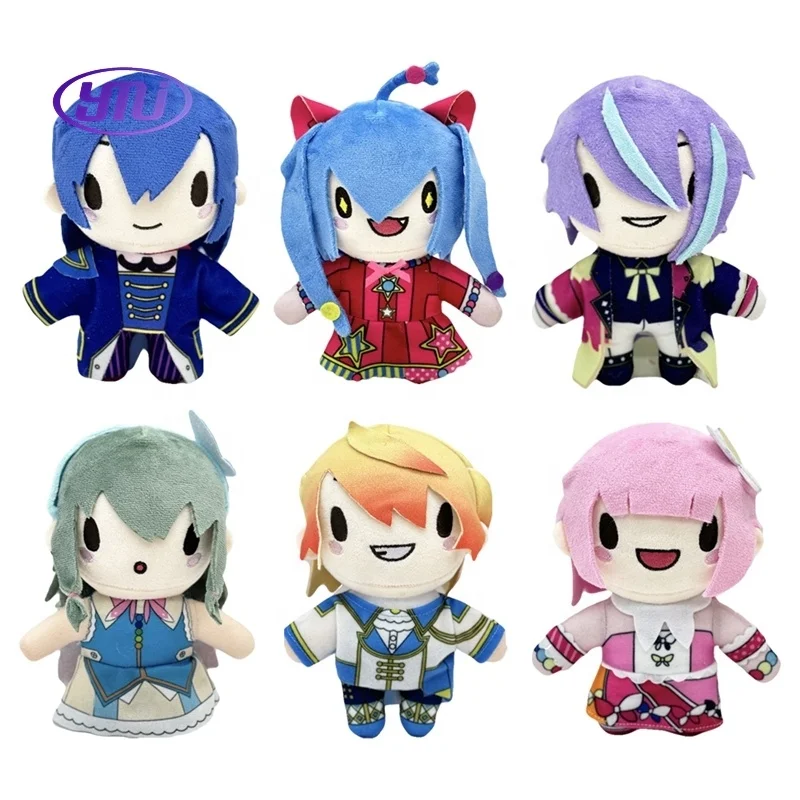 6 Styles Anime Plush Soft Stuffed 18CM Project Sekai Colorful Stage Miku Figure Plush Toy Doll Plushies Anime Cute Girls Gift
