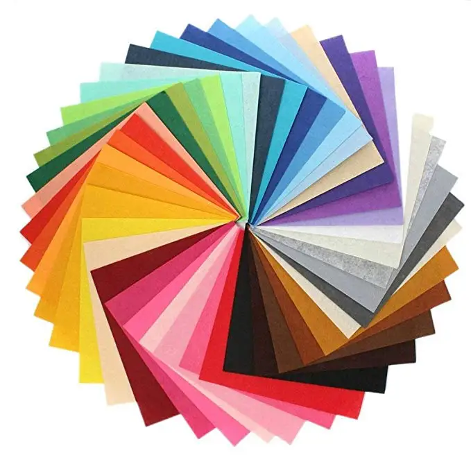 
Supply High Quality Color Felt 44 Inch Width Polyester Needle Felt Color Felt 