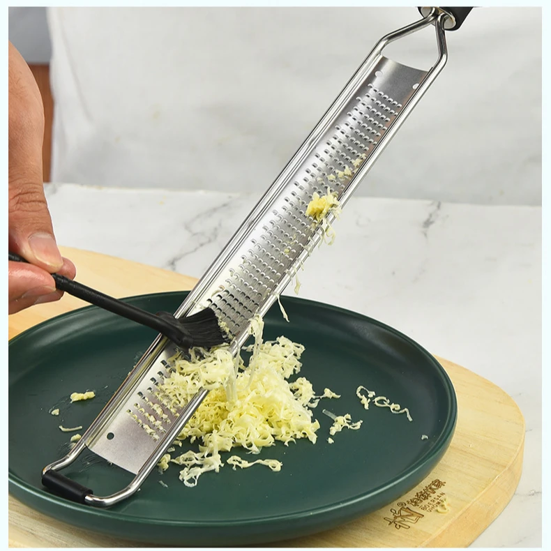304 Stainless Steel Cheese Grater Lemon Zester Kitchen Gadget Vegetable Cheese Grater Shredder Halloween, Christmas