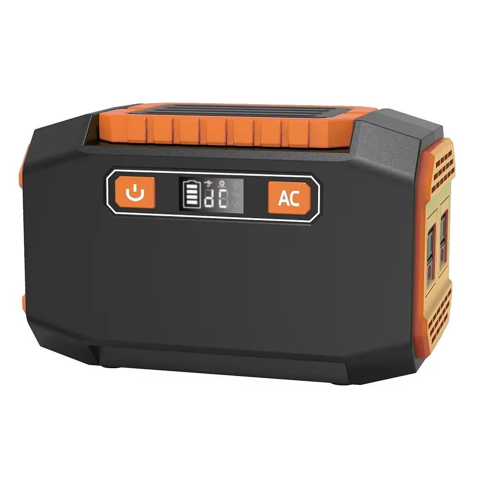 200W 115WH Lithium Battery Portable Solar Generator Power Station for Outdoor Camping Travel Home Backup Energy System
