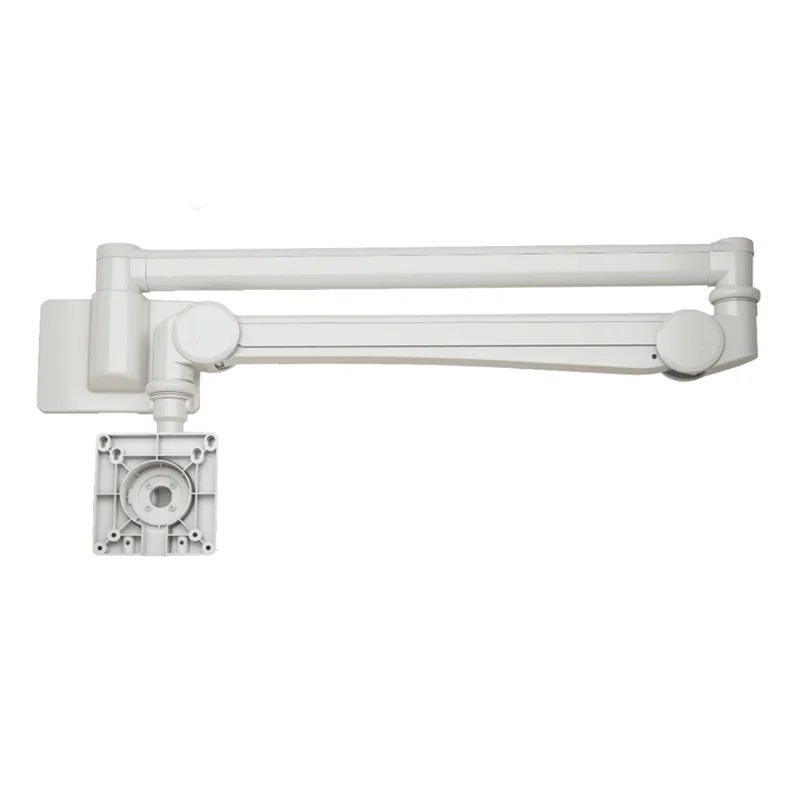 Flexible long monitor arm rotate tilt wall mount for hospital