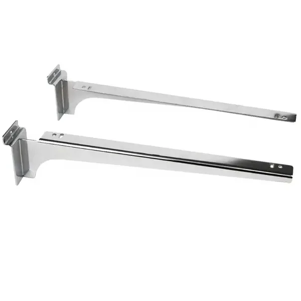 Hot selling slatwall bracket for retail displays