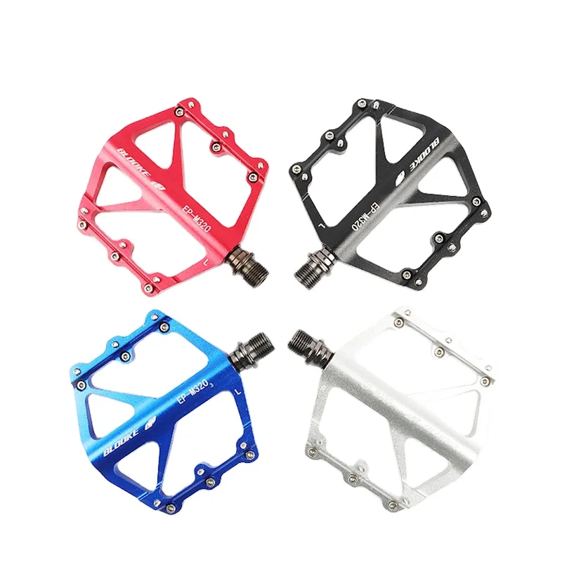 BLOOKE M320 DU Bearing Pedal Aluminum Alloy Non-Slip Ultralight Pedal For Mountain Road Bike ,Bicycle Pedal