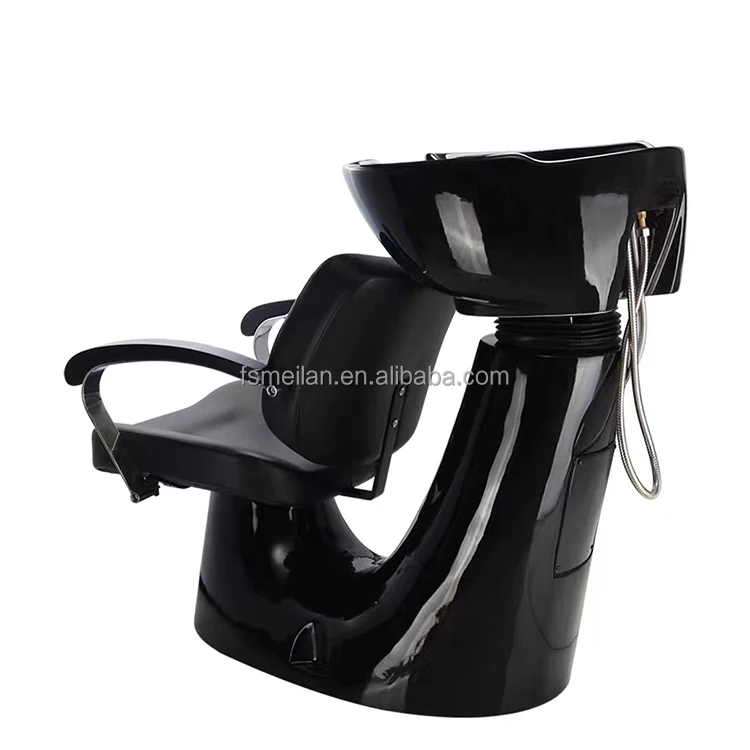 Luxury barber store equipment hair salon furniture shampoo hair salon sink wash hair shampoo chair