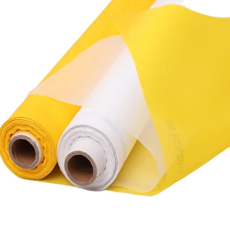15-420mesh High Quality 100% Polyester Industrial Printing Mesh Plain Weave Bolting Cloth for Screen Printing