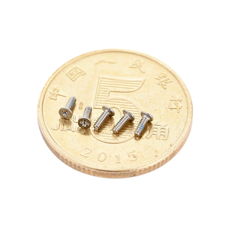 Glasses screw M1.2 stainless steel small thread micro watch glasses screw