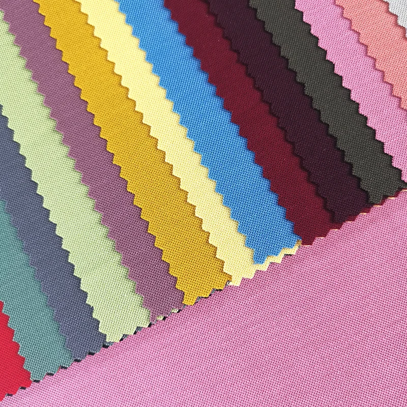 INDIA 50S TENCEL PQ SIRO NR Fabric for T SHIRT/ POLO 220 GSM Knitted Ponte De ROMA Jersey  Factory Manufacturer TELA