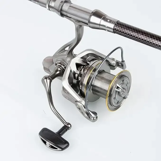 Strong Fishing Reel 20KG Max Drag Sea Boat 8000-10000 Carp Spinning Reel 17+1BB Stainless Steel Bearing Molinete Pesca