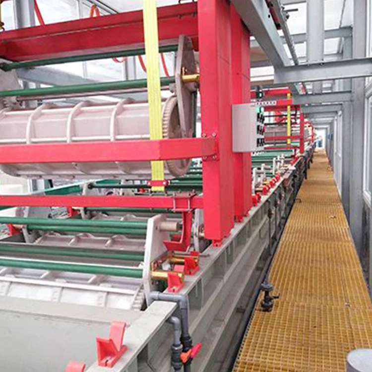 Automated Gantry Linear Type Barrel Nickel copper zinc Plating Line