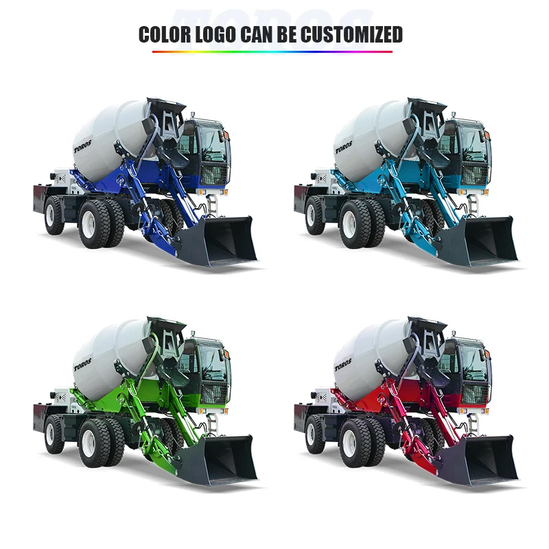 4 Cubic Meters Concrete Mixer Truck Prices Truck For Sale With Pump Machine Mobile Self Concrete Mixer Truck