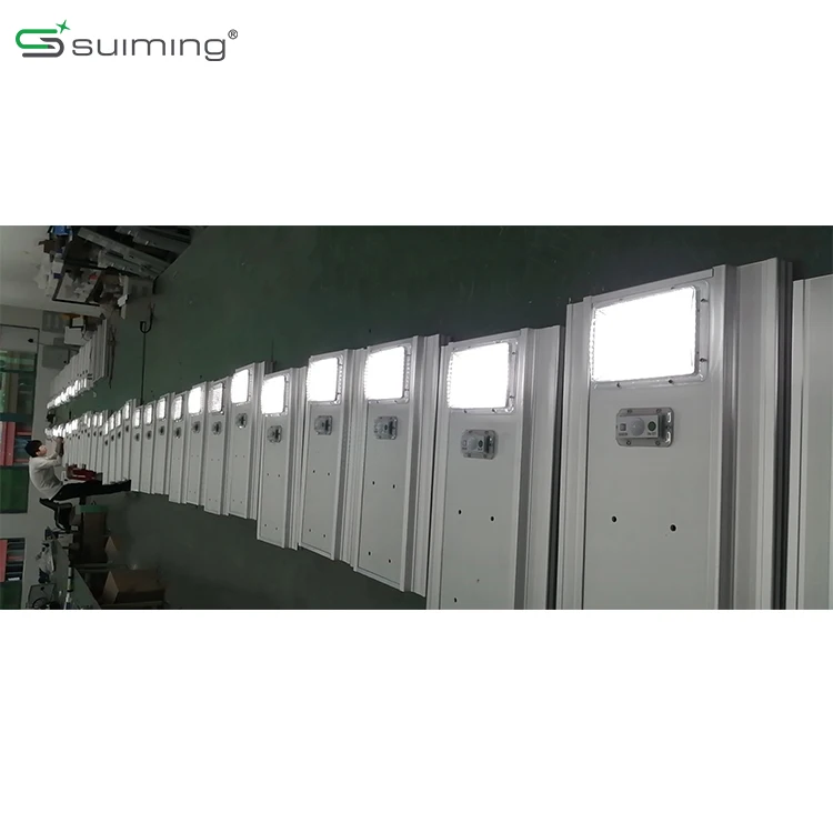 6063 aluminium alloy stand alone solar street light 30w 60w 90w led motion sensor solar power street lights