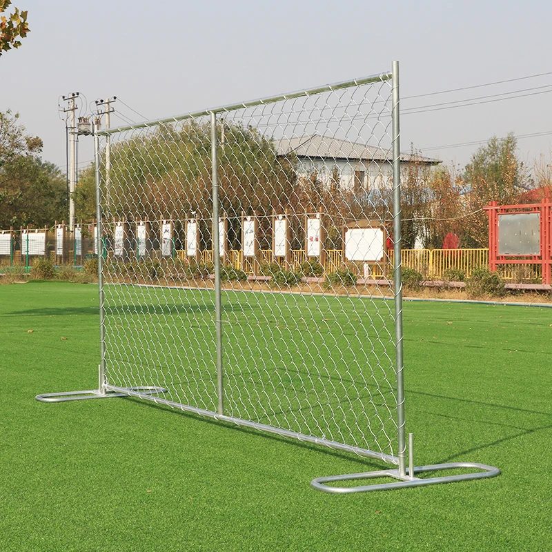 USA temporary used construction site chain link fence panels for sale