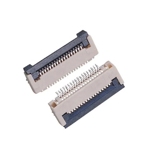 1.0mm pitch surface mount upsitde contact FPC Connector