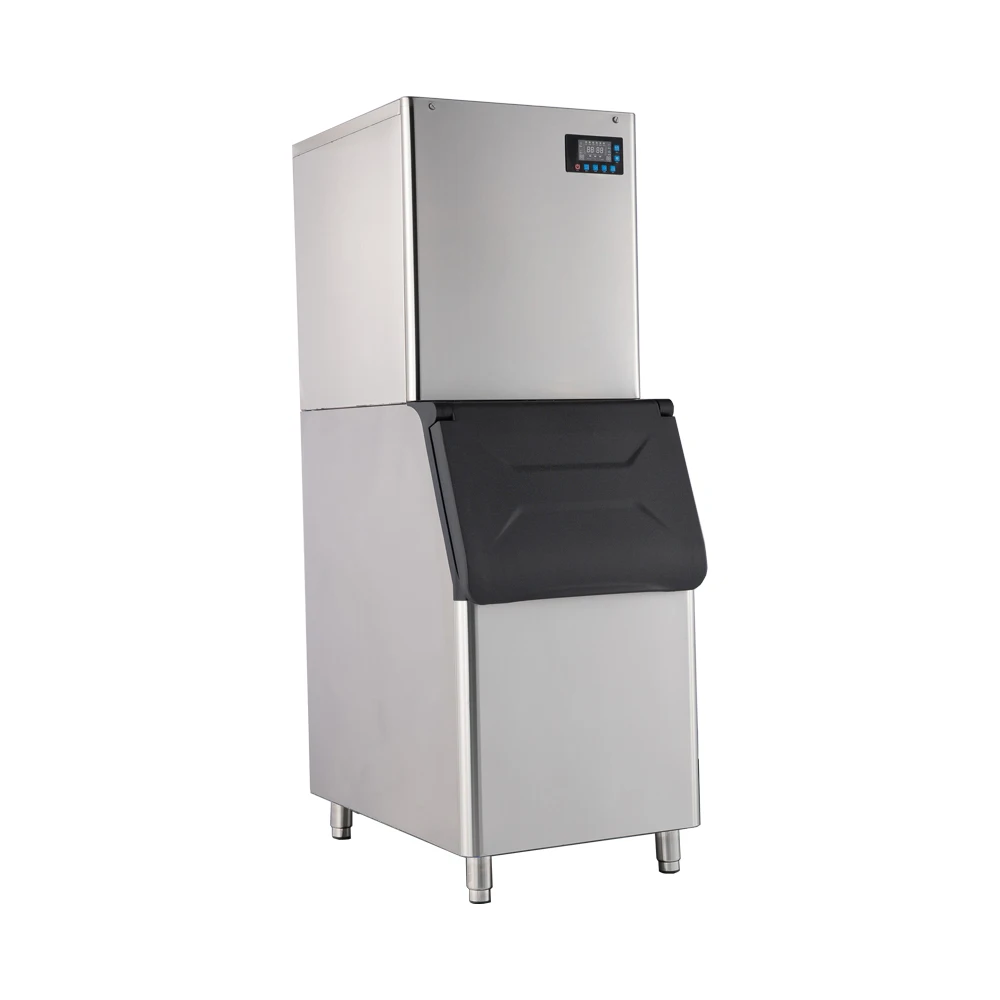 Factory Price 1000lb/day mini crystal crescent cube ice making machine for hotel