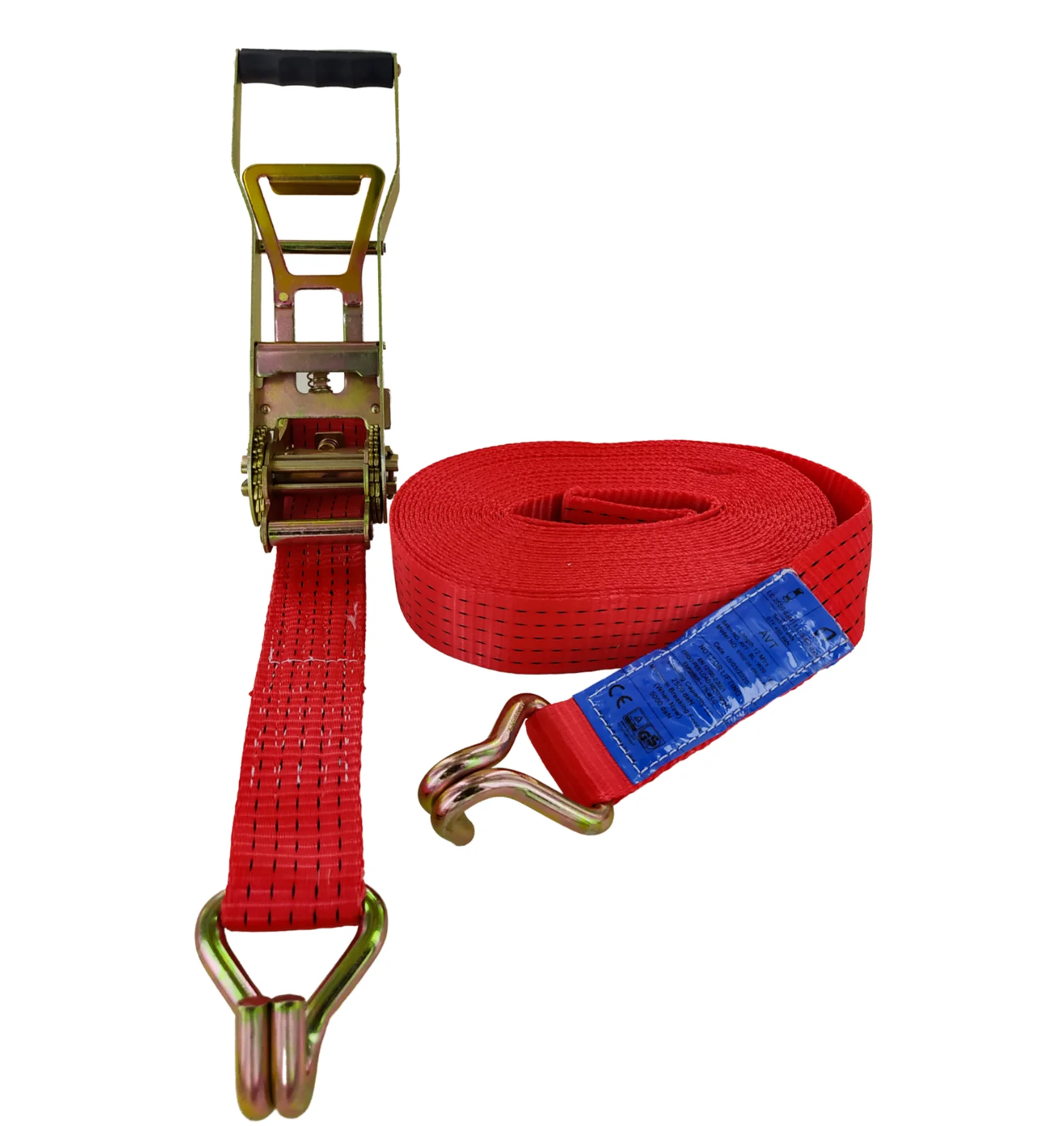 Polyester Ergo ratchet tie down strap