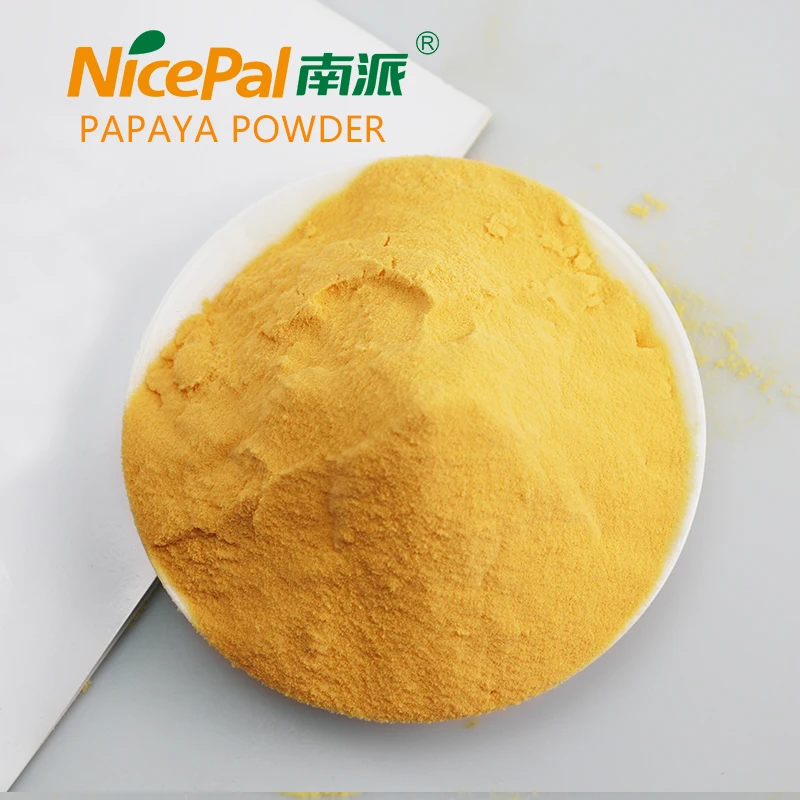 Natural Functional Raw Ingredients Good Price Papaya Juice Powder Papaya Powder for  Skin Whitening