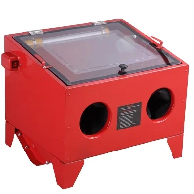 Industrial Sandblast Cabinet Mobile Sandblasting Equipment for