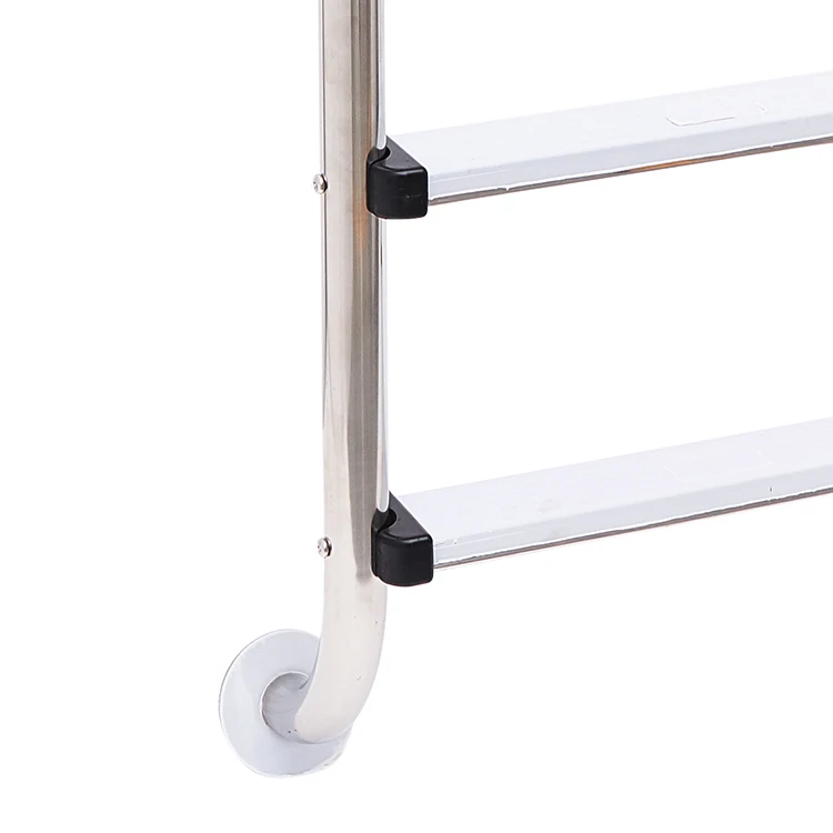 Factory Price Stainless Steel 304/316 Swimming Pool Ladder With Safety Ladder Anti-slip Pedals  for Above Ground Pools