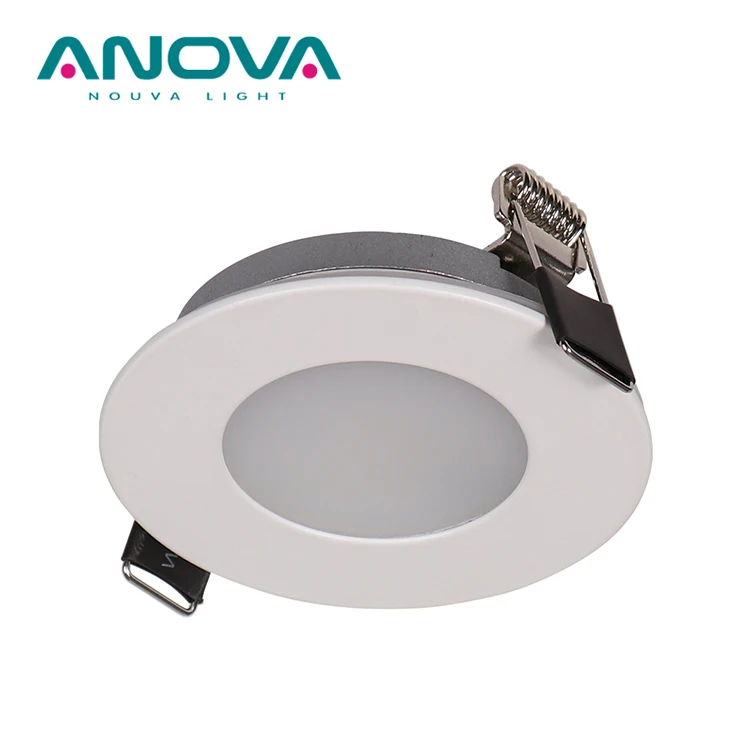 IP44 13mm height ultra thin slim lamp clips springs recessed cob 350mA 3.4W mini led downlight