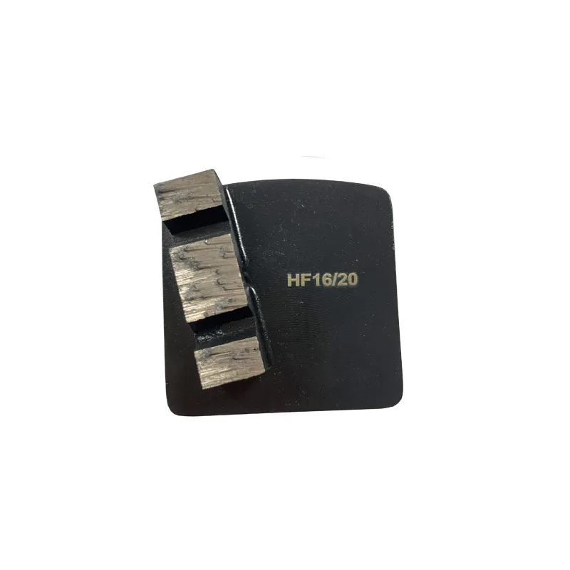 Idimas Redi Lock W Style Segments Aggressive Medium Hard Bond Concrete Grinding Diamond Tools for Concrete Floor Grinder