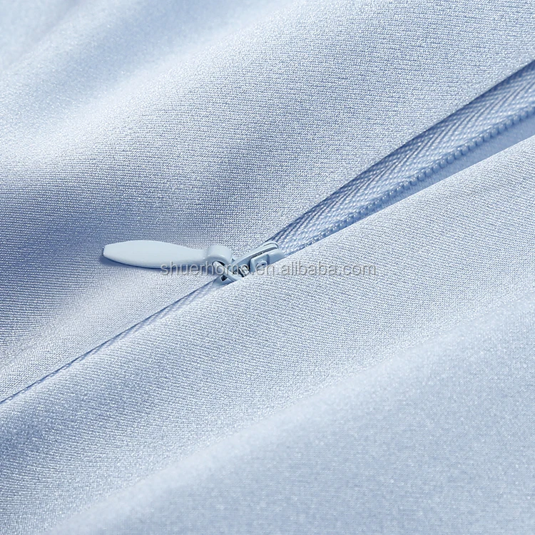 Wholesale Custom Silk Pillow case Both Side 100% Mulberry Natural Silk Pillowcase with Hidden Zipper