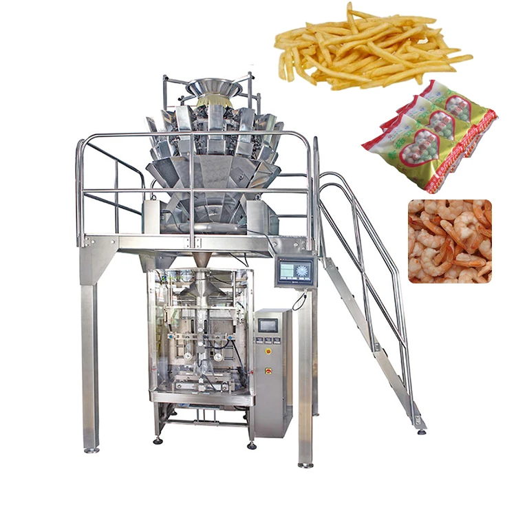 Frozen fresh fries potato fish tomato dried meat packing machine automatic fresh fruit and vegetable packing machine