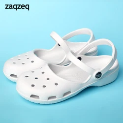 2022 Wholesale Comfortable Safety Shoes Work For Medical Women Nurse Shoes Light weight EVA Clogs Fashion Casual Scrubs Shoes