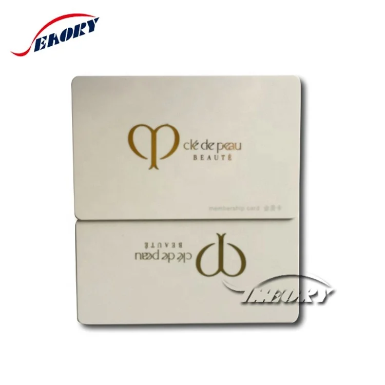 Custom Printing Plastic Pvc Signature Panel Holographic Loyalty Shopping Foil Gold Vip Card