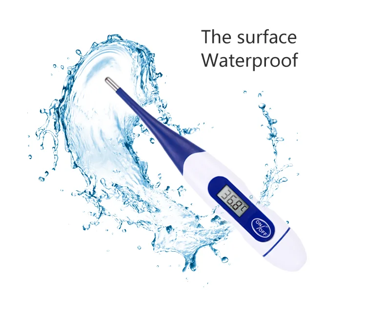 OEM CE Certification Accurate 2 Decimal 0.01 Electronic Digital Ovulation Basal Body Thermometer With Flexible Probe